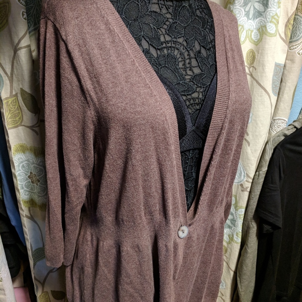 TU Brand One Button Cardigan